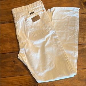 White Wrangler Jeans